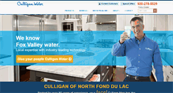 Desktop Screenshot of culligannfonddulac.com